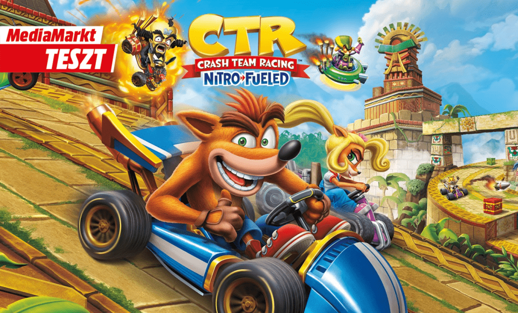 Crash Team Racing: Nitro-Fueled teszt