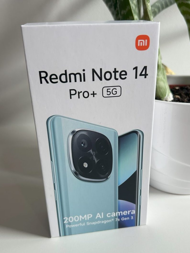 redmi note 14 pro+ doboz