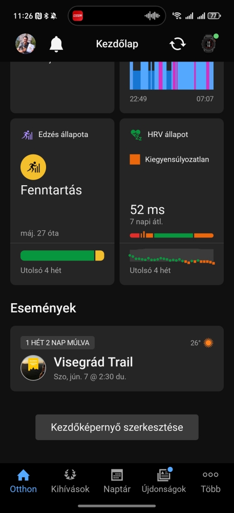 Garmin Instinct 3 AMOLED okosóra teszt: túrára fel