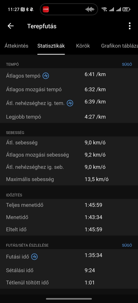 alkalmazás screen