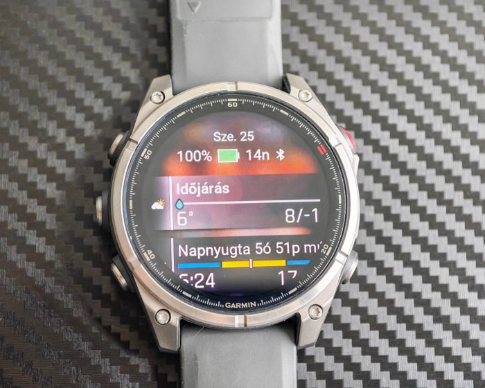 Garmin Fenix 8 Pro teszt: nem csak óra, műholdas kommunikátor